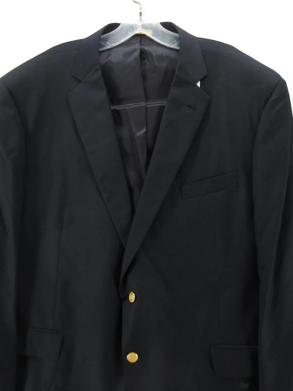 Brooks Brothers Sport Coat 52 Navy Madison Saxxon Blazer Wool USA NEW